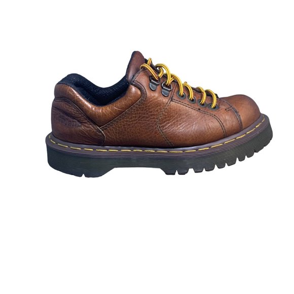 Dr. Martens Air Wair Shoes - Dr Marten 8312 Chunky Brown Oxford